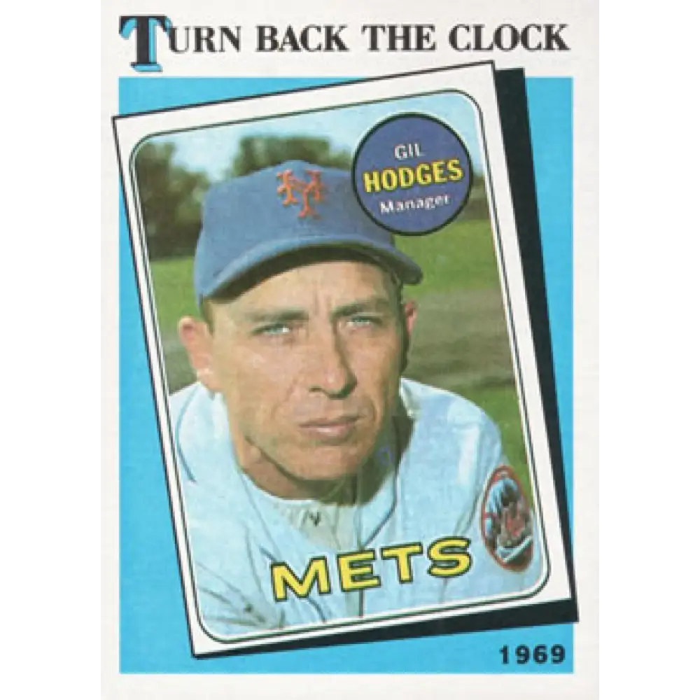 1989 Topps #664 Gil Hodges NM-MT New York Mets Baseball Card Image 1