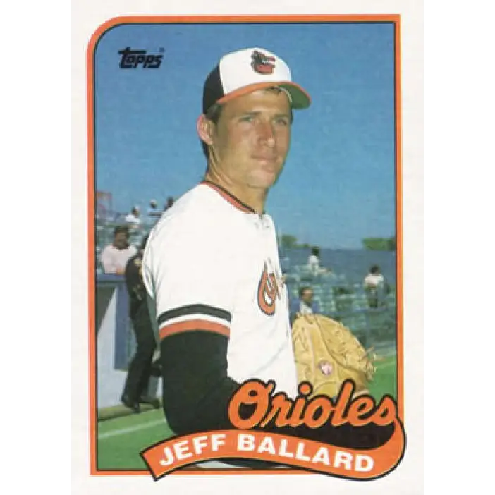 1989 Topps #69 Jeff Ballard NM-MT Baltimore Orioles Baseball Card Image 1