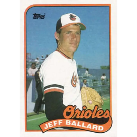 1989 Topps #69 Jeff Ballard NM-MT Baltimore Orioles Baseball Card Image 1