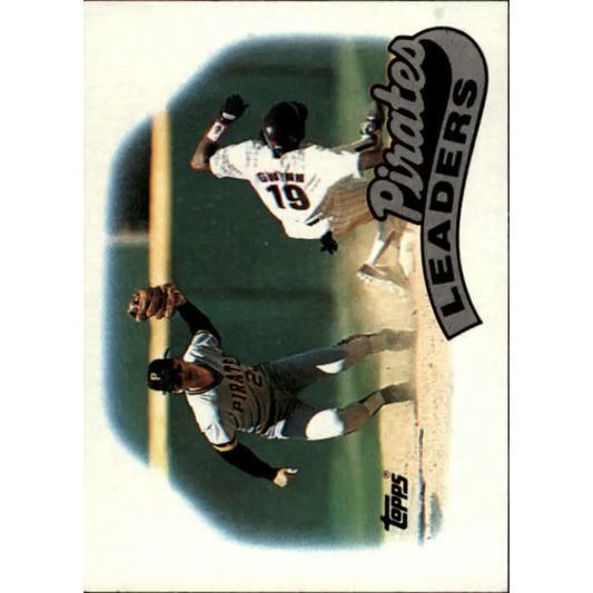 1989 Topps #699 Al Pedrique Pittsburgh Pirates TL NM-MT Pittsburgh Pirates Baseball Card Image 1