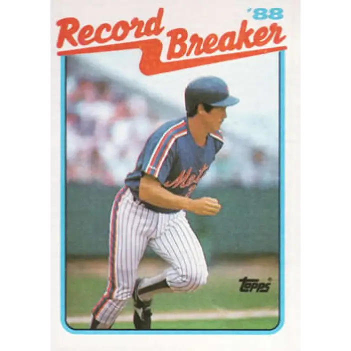 1989 Topps #7 Kevin McReynolds RB NM-MT New York Mets Baseball Card Image 1