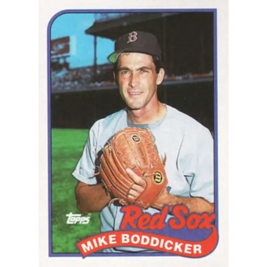 1989 Topps #71 Mike Boddicker NM-MT Boston Red Sox Baseball Card Image 1