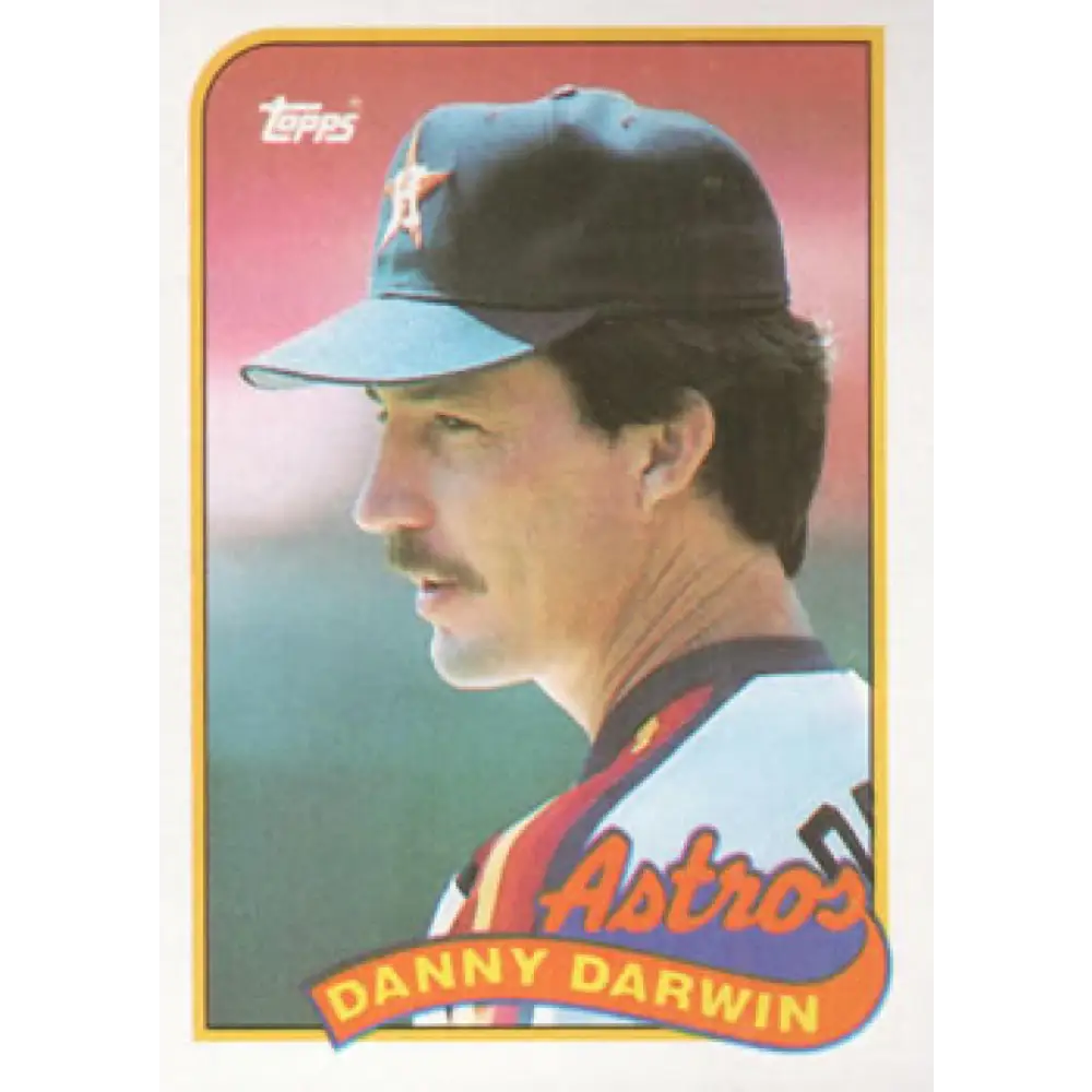 1989 Topps #719 Danny Darwin NM-MT Houston Astros Baseball Card Image 1