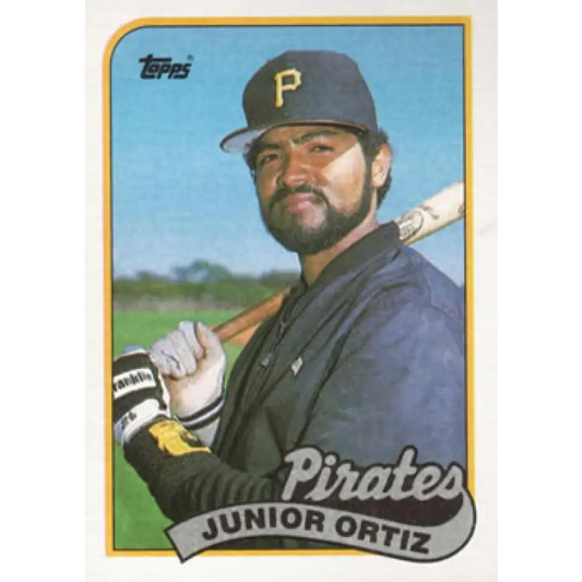 1989 Topps #769 Junior Ortiz NM-MT Pittsburgh Pirates Baseball Card Image 1