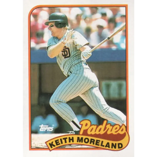 1989 Topps #773 Keith Moreland NM-MT San Diego Padres Baseball Card Image 1