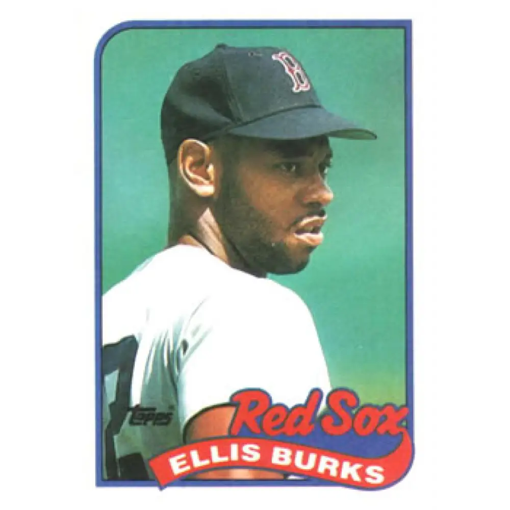 1989 Topps #785 Ellis Burks NM-MT Boston Red Sox Baseball Card Image 1