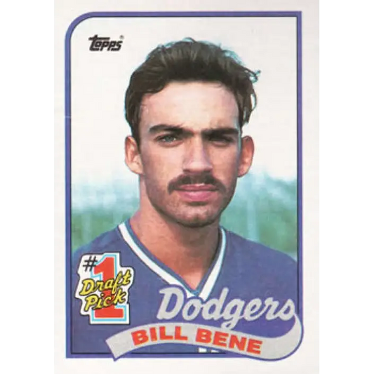 1989 Topps #84 Bill Bene FDP NM-MT Los Angeles Dodgers Baseball Card Image 1