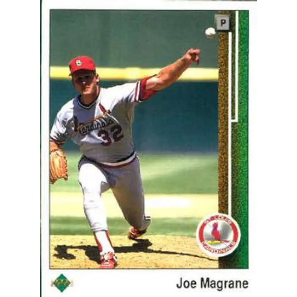 1989 Upper Deck #103 Joe Magrane NM-MT St. Louis Cardinals Baseball Card Image 1