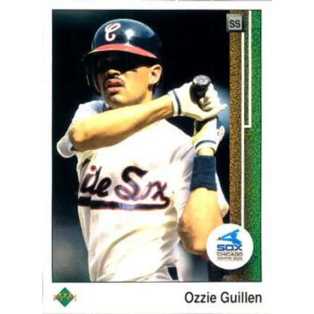 1989 Upper Deck #175 Ozzie Guillen NM-MT Chicago White Sox Baseball Card Image 1
