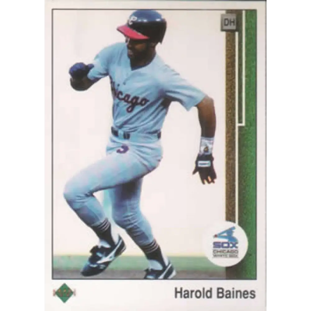 1989 Upper Deck #211 Harold Baines NM-MT Chicago White Sox Baseball Card Image 1