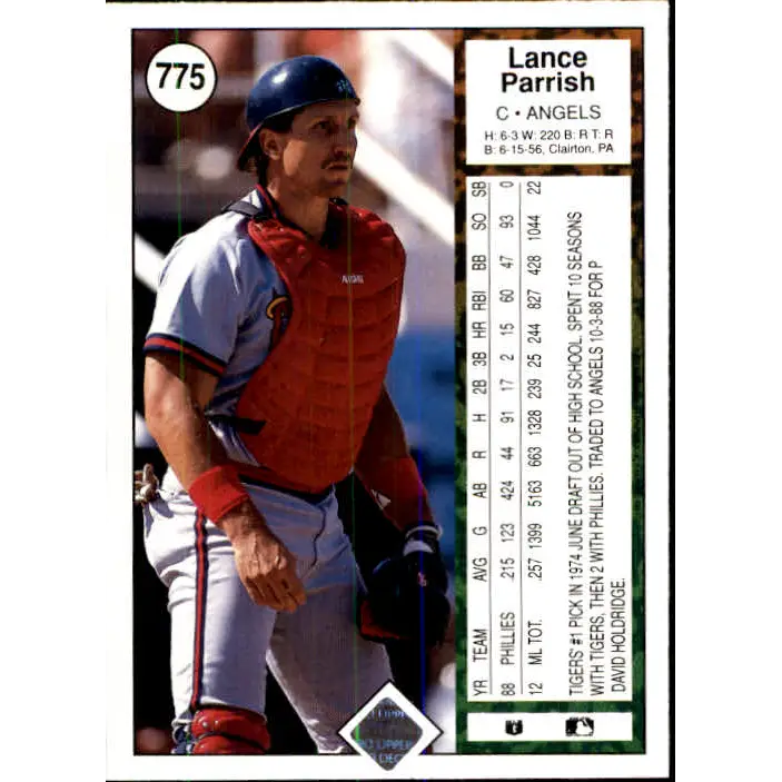 1989 Upper Deck #223 Kirk McCaskill NM-MT California Angels Baseball Card Image 2