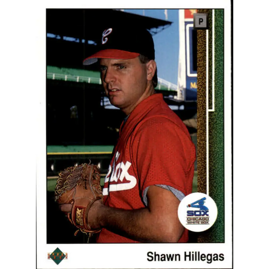 1989 Upper Deck #478 Shawn Hillegas NM-MT Chicago White Sox Baseball Card Image 1