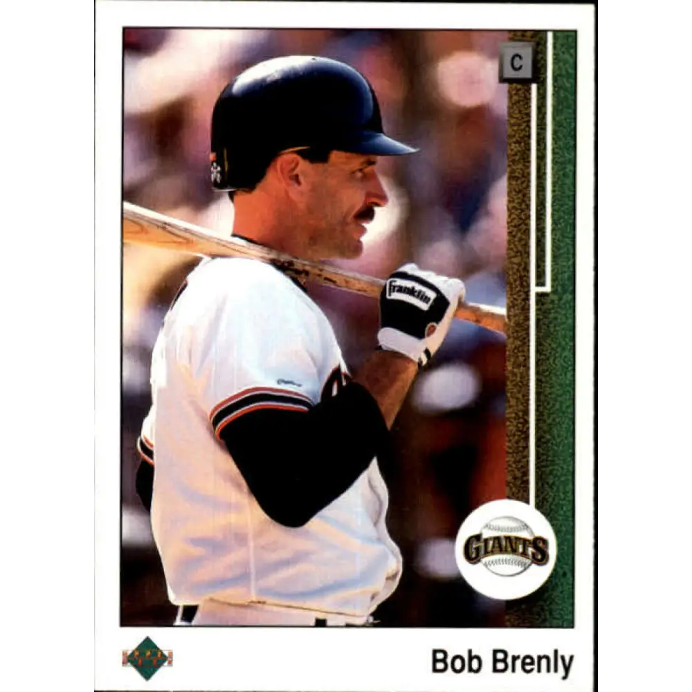 1989 Upper Deck #479 Bob Brenly NM-MT San Francisco Giants Baseball Card Image 1