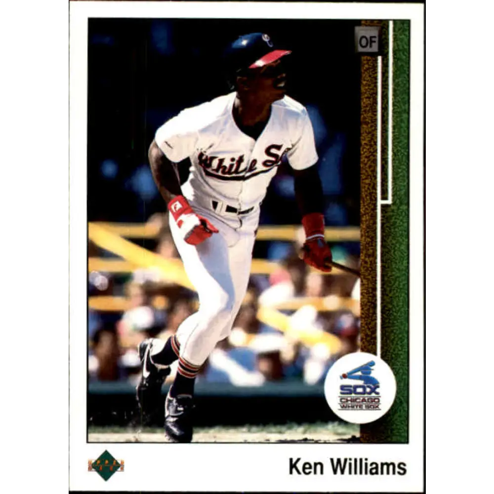 1989 Upper Deck #506 Kenny Williams NM-MT Chicago White Sox Baseball Card Image 1