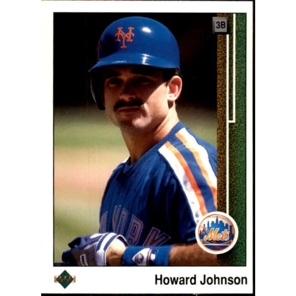 1989 Upper Deck #582 Howard Johnson NM-MT New York Mets Baseball Card Image 1
