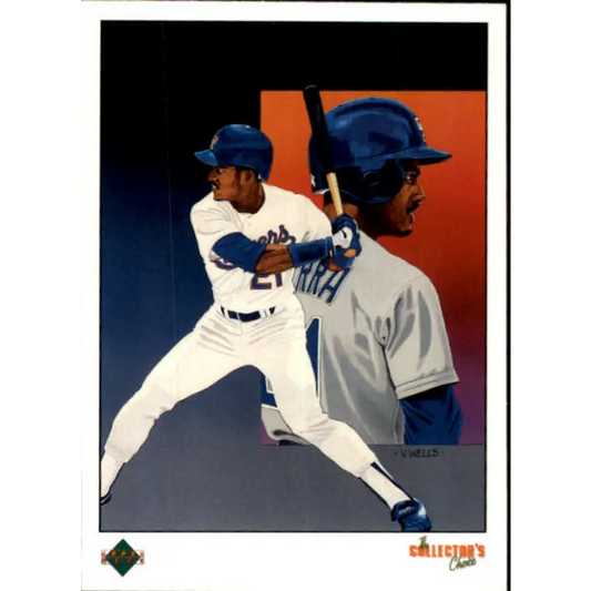 1989 Upper Deck #686 Ruben Sierra TC NM-MT Texas Rangers Baseball Card Image 1