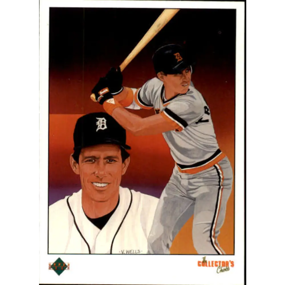 1989 Upper Deck #690 Alan Trammell TC NM-MT Detroit Tigers Baseball Card Image 1