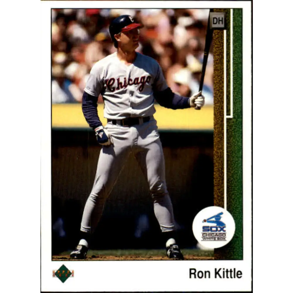 1989 Upper Deck #711 Ron Kittle NM-MT Chicago White Sox Baseball Card Image 1