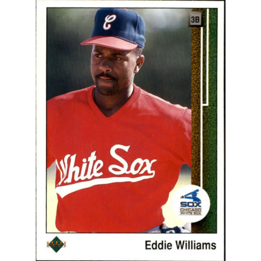 1989 Upper Deck #790 Eddie Williams NM-MT Chicago White Sox Baseball Card Image 1