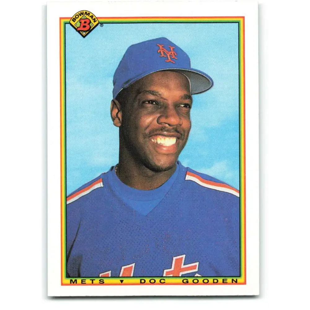 1990 Bowman #126 Dwight Gooden NM-MT New York Mets Baseball Card  Image 1