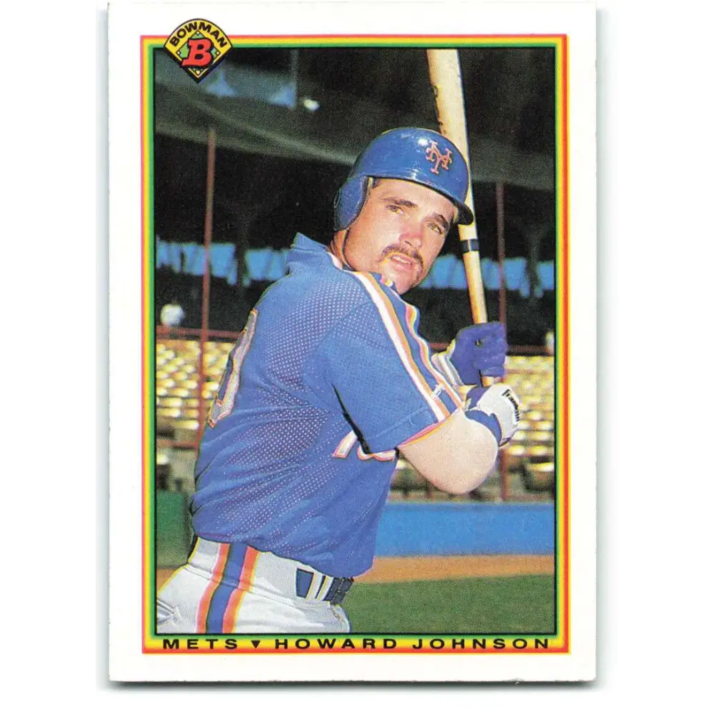 1990 Bowman #133 Howard Johnson NM-MT New York Mets Baseball Card  Image 1