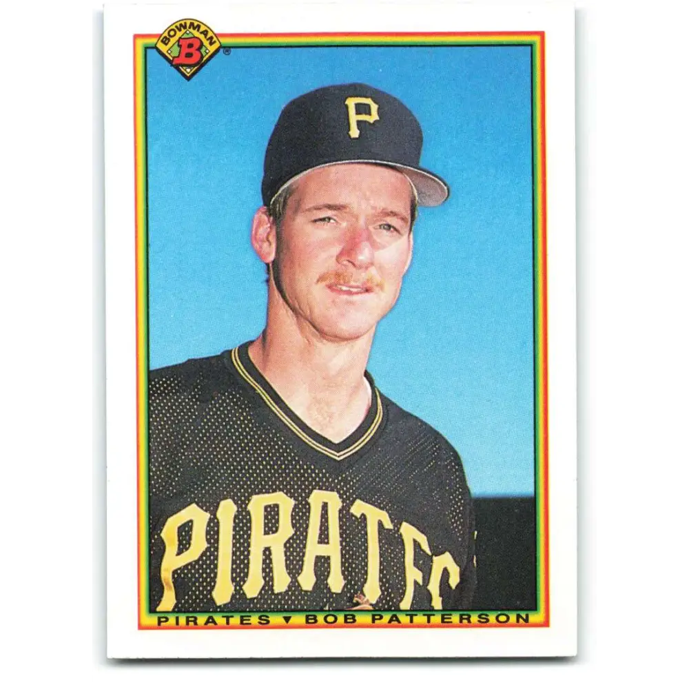 1990 Bowman #168 Bob Patterson NM-MT Pittsburgh Pirates Baseball Card  Image 1