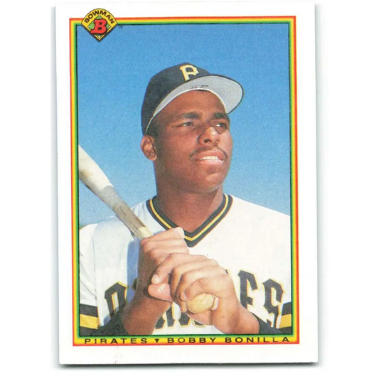 1990 Bowman #169 Bobby Bonilla NM-MT Pittsburgh Pirates Baseball Card  Image 1