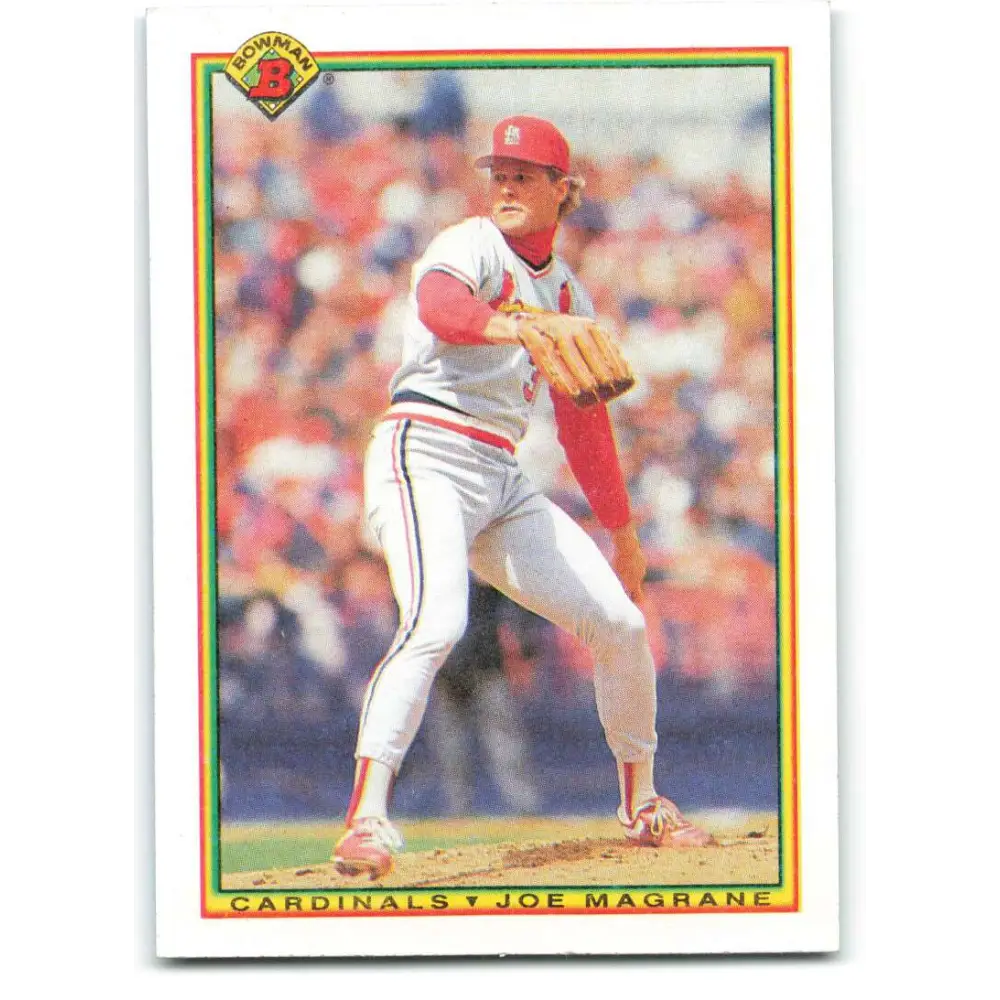 1990 Bowman #183 Joe Magrane NM-MT St. Louis Cardinals Baseball Card  Image 1