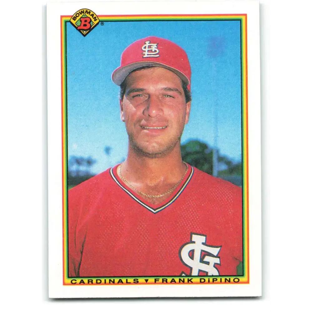 1990 Bowman #187 Frank DiPino NM-MT St. Louis Cardinals Baseball Card  Image 1