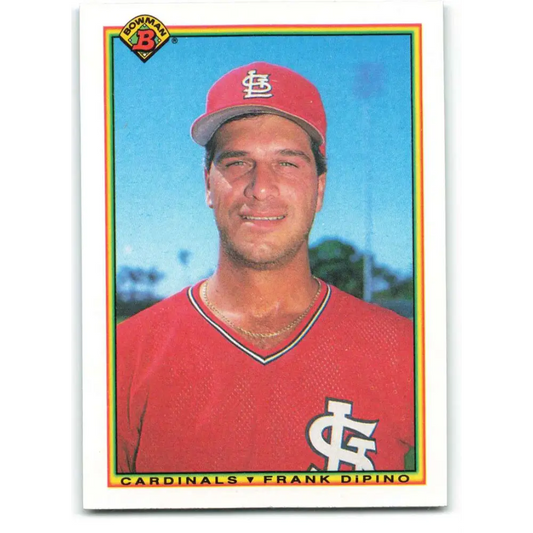 1990 Bowman #187 Frank DiPino NM-MT St. Louis Cardinals Baseball Card  Image 1