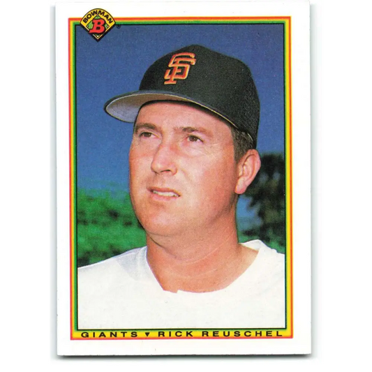 1990 Bowman #223 Rick Reuschel NM-MT San Francisco Giants Baseball Card  Image 1