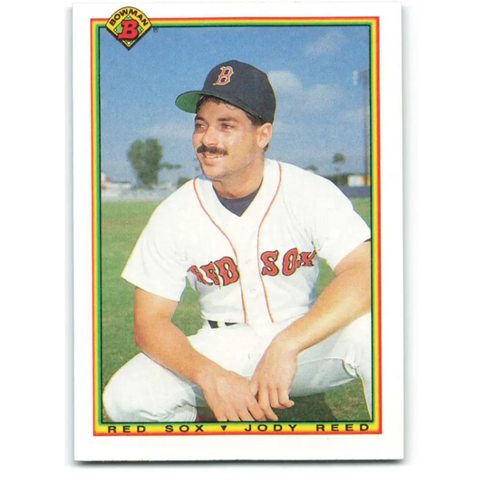 1990 Bowman #272 Jody Reed NM-MT Boston Red Sox Baseball Card  Image 1
