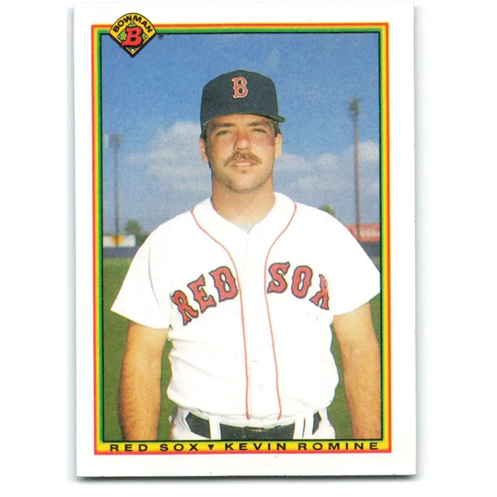 1990 Bowman #273 Kevin Romine NM-MT Boston Red Sox Baseball Card  Image 1