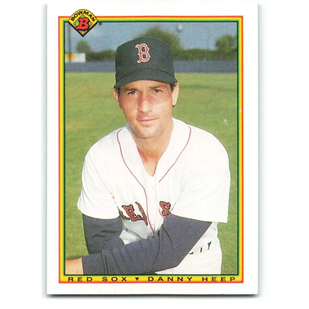 1990 Bowman #276 Danny Heep NM-MT Boston Red Sox Baseball Card  Image 1