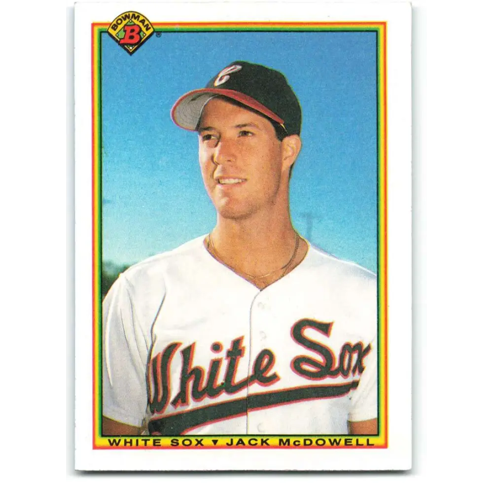 1990 Bowman #305 Jack McDowell NM-MT Chicago White Sox Baseball Card  Image 1