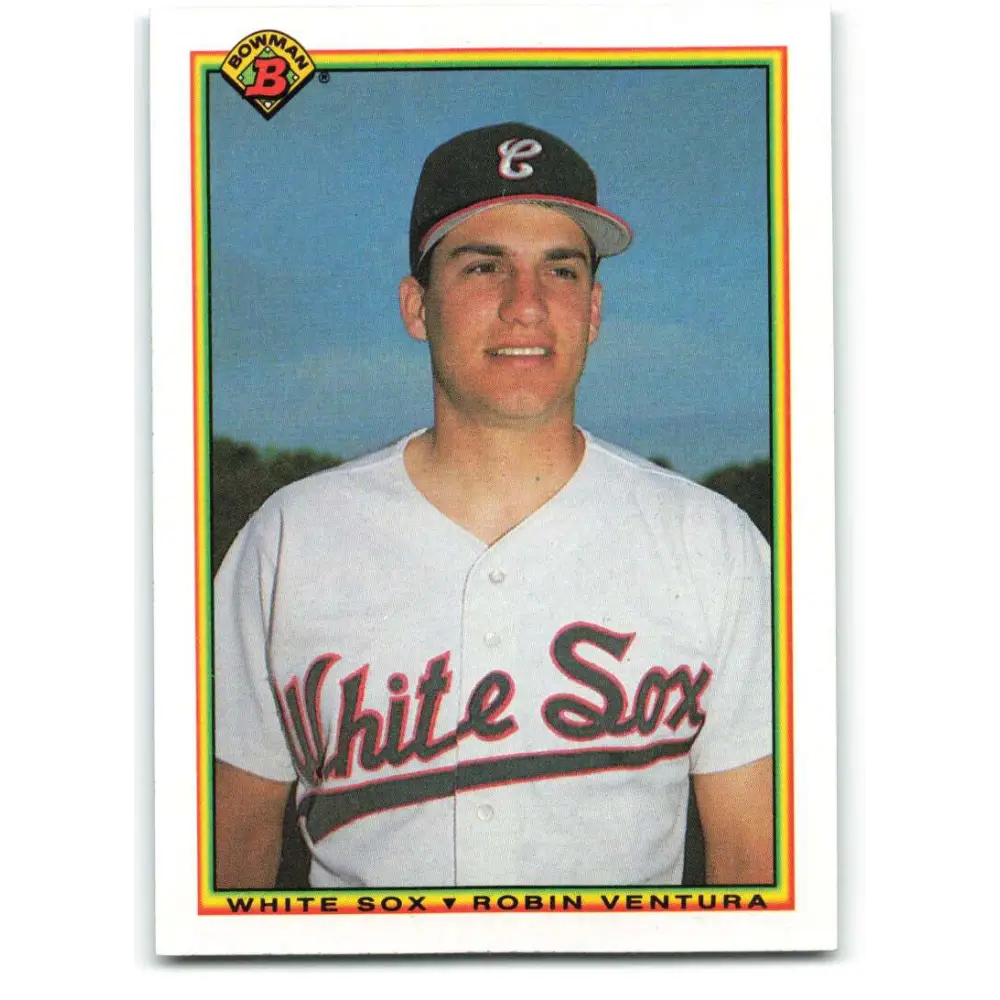 1990 Bowman #311 Robin Ventura NM-MT Chicago White Sox Baseball Card  Image 1