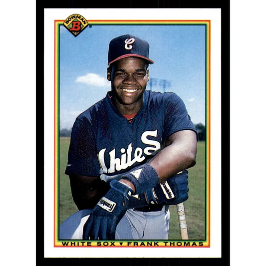 1990 Bowman #320 Frank Thomas NM-MT RC Rookie Chicago White Sox Baseball Card  Image 1