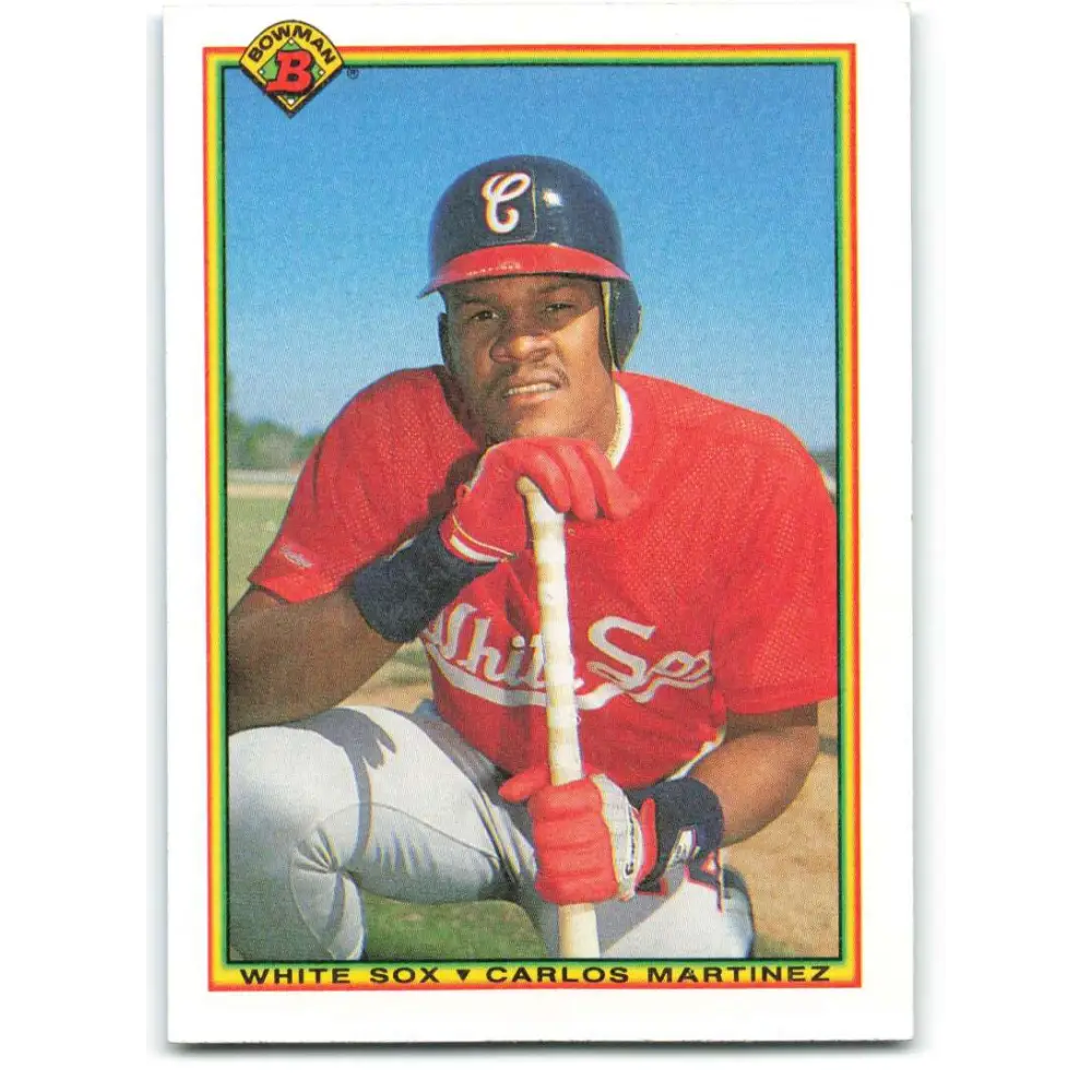 1990 Bowman #322 Carlos Martinez NM-MT Chicago White Sox Baseball Card  Image 1