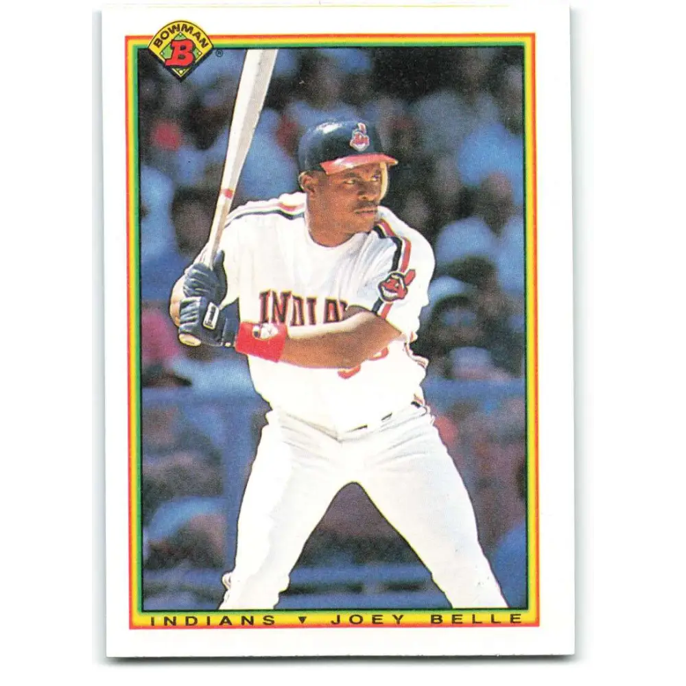 1990 Bowman #333 Albert Belle NM-MT Cleveland Indians Baseball Card  Image 1