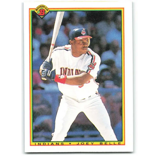 1990 Bowman #333 Albert Belle NM-MT Cleveland Indians Baseball Card  Image 1