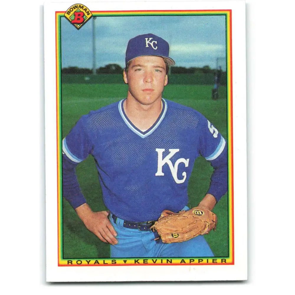 1990 Bowman #367 Kevin Appier NM-MT Kansas City Royals Baseball Card  Image 1