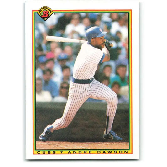 1990 Bowman #39 Andre Dawson NM-MT Chicago Cubs Baseball Card  Image 1