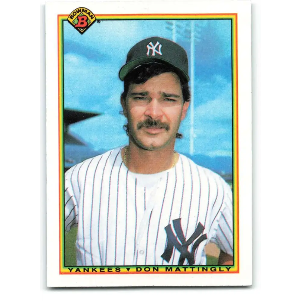 1990 Bowman #443 Don Mattingly NM-MT New York Yankees Baseball Card  Image 1
