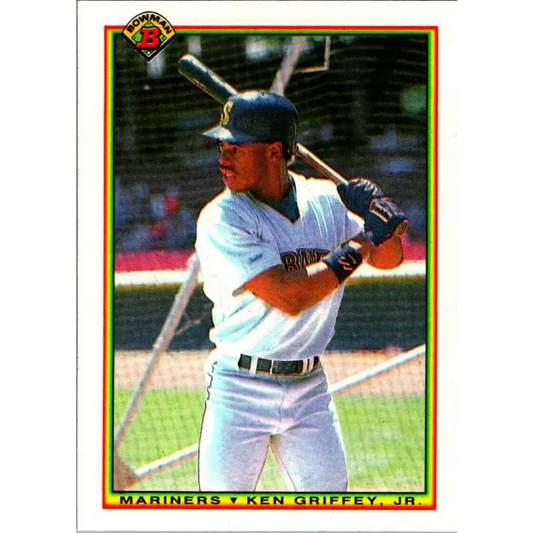 1990 Bowman #481 Ken Griffey Jr. NM-MT Seattle Mariners Baseball Card  Image 1