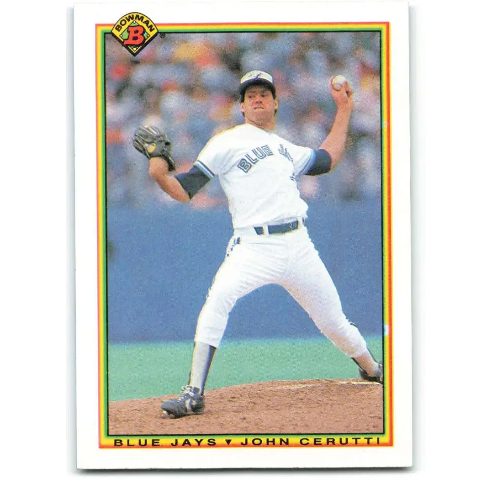 1990 Bowman #507 John Cerutti NM-MT Toronto Blue Jays Baseball Card  Image 1