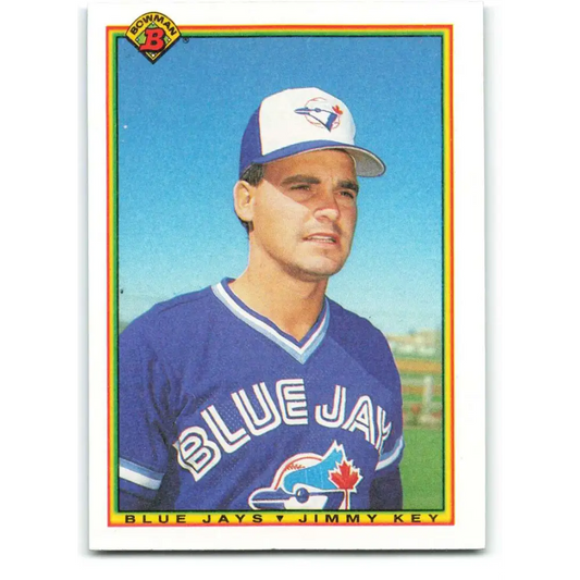 1990 Bowman #509 Jimmy Key NM-MT Toronto Blue Jays Baseball Card  Image 1
