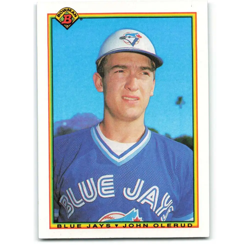 1990 Bowman #510 John Olerud NM-MT RC Rookie Toronto Blue Jays Baseball Card  Image 1