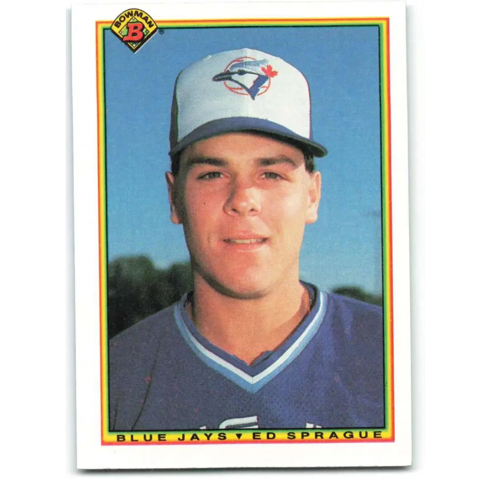 1990 Bowman #511 Ed Sprague NM-MT Toronto Blue Jays Baseball Card  Image 1