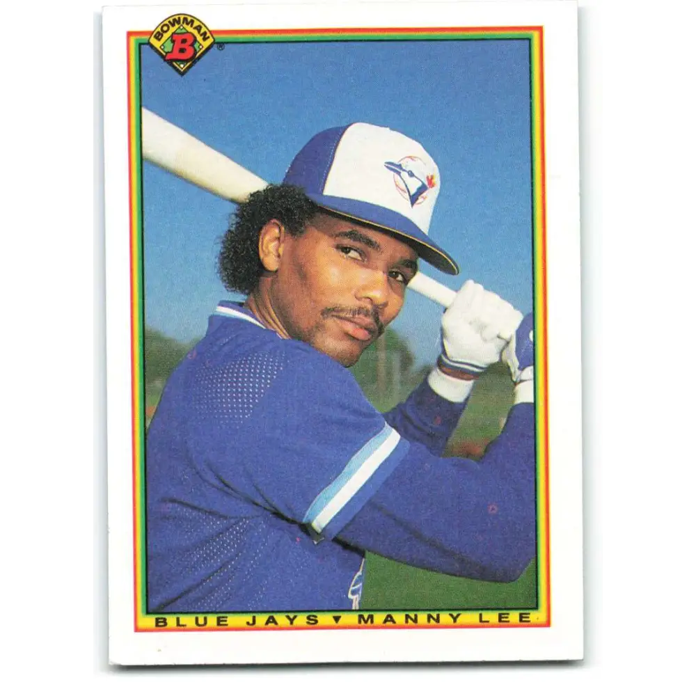 1990 Bowman #512 Manuel Lee NM-MT Toronto Blue Jays Baseball Card  Image 1