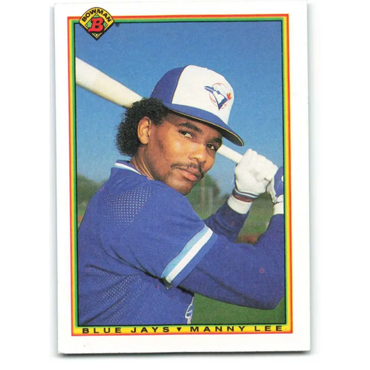 1990 Bowman #512 Manuel Lee NM-MT Toronto Blue Jays Baseball Card  Image 1